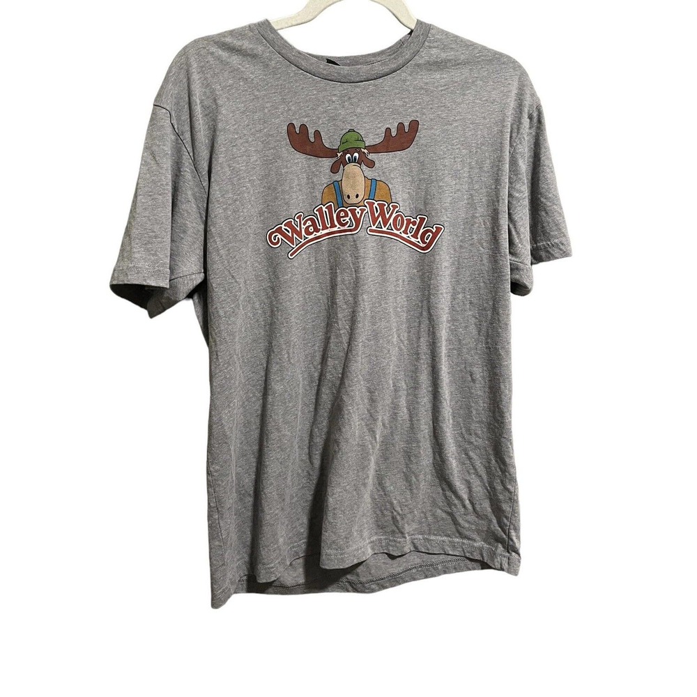 Shirt WALLY WORLD RARE Movie Cast & Crew Promo Size Large Graphic Vacation 2015